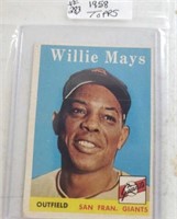 1958 Topps Card #5 Willie Mays