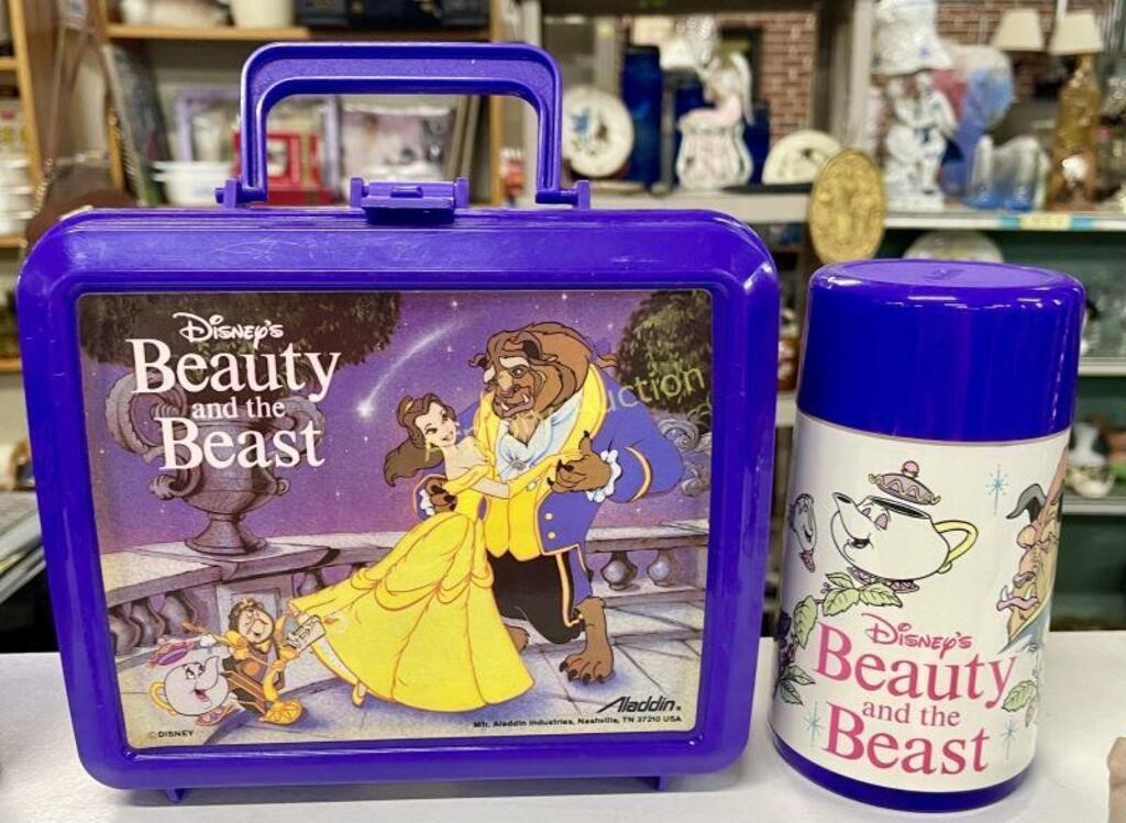 BEAUTY AND THE BEAST LUNCHBOX AND THERMOS