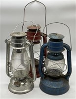 (JL) Vintage Railroad Lanterns