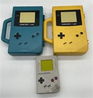 (JL) Nintendo Gameboy Model DMG-01 and Yellow and