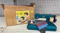 Casige Miniature Sewing Machine w/Original Box.