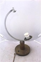 Lighted Base for Globe (No Globe) - 20 1/2" Tall