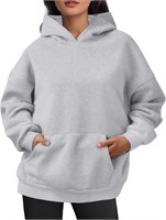 $75 (S) Women Oversized Pullover Grey Sweater