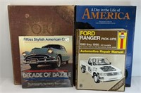 VINTAGE AUTOMOTIVE & OTHER BOOKS