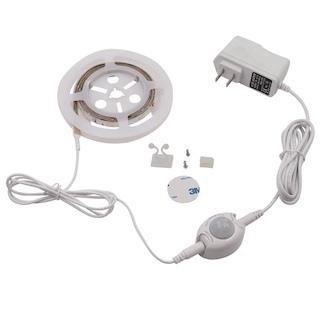 $15  6 Ft Motion Sensor LED White Light Strip