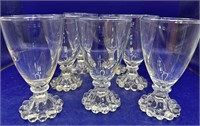 Vintage Candlewick EAPG Glass Set of 7