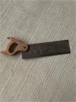 Tenon Saw Vintage w/ Wood Handle