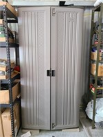 Plastic 2 door cabinet