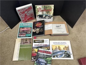 Tabletop books, history of cars