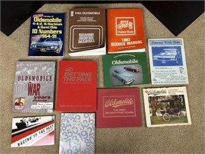 Table top books, automobiles