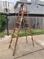 Werner 8-ft Wooden Step Ladder