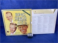 Record Set: Bing Sings, 8 LPs