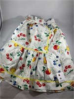 Vintage colorful apron