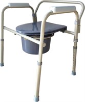 Foldable Bedside Commode Chair