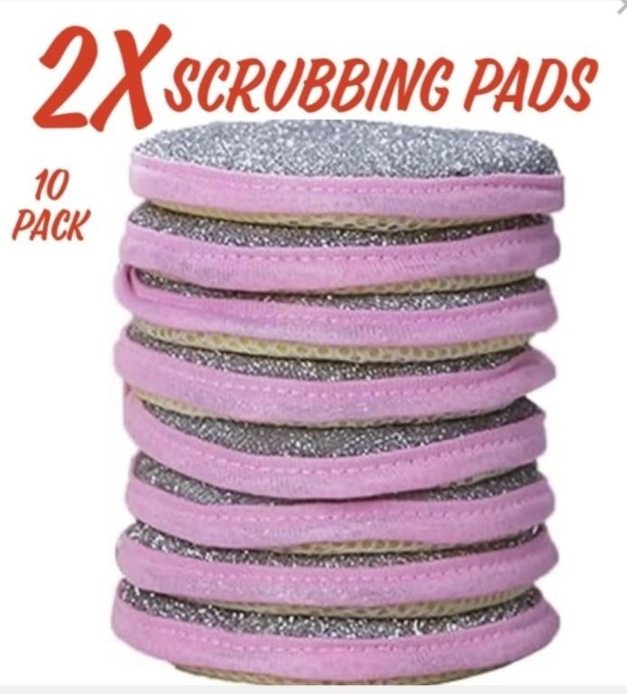 2X SCRUBBING PADS 10 

2 Packages- Each Package
