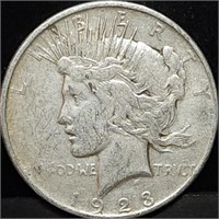 1923-D Peace Silver Dollar