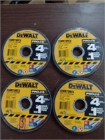20 DEWALT 4-1/2" Metal Cut Off Wheels.