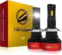 Firehawk H7 LED Bulbs 40000LM 6000K  Pack of 2