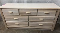 White Washed Wooden Dresser Q7A