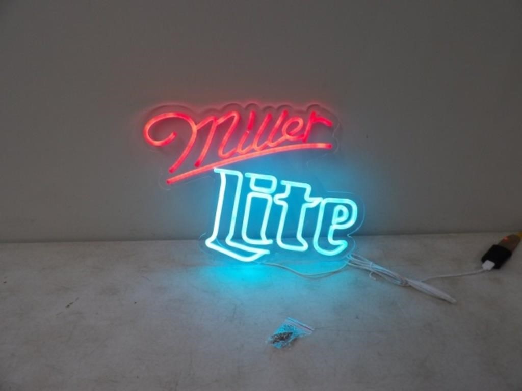 Miller Light LED Sign 16.75x12.5