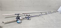 (3) Fishing Poles