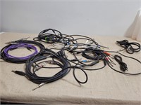 Assortment of Guitar Cables