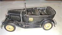 Hubley toys NYC police car. Approximately 9
