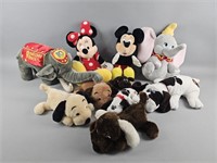 Vintage Disney & Pound Puppies Plush Toys Lot