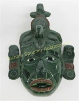 GUATEMALAN AZTEC JADE MOSAIC MASK