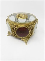 Matson Victorian Bronze & Glass Jewelry