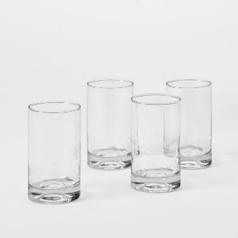 10 fl oz 4pk Glass Telford Tumblers