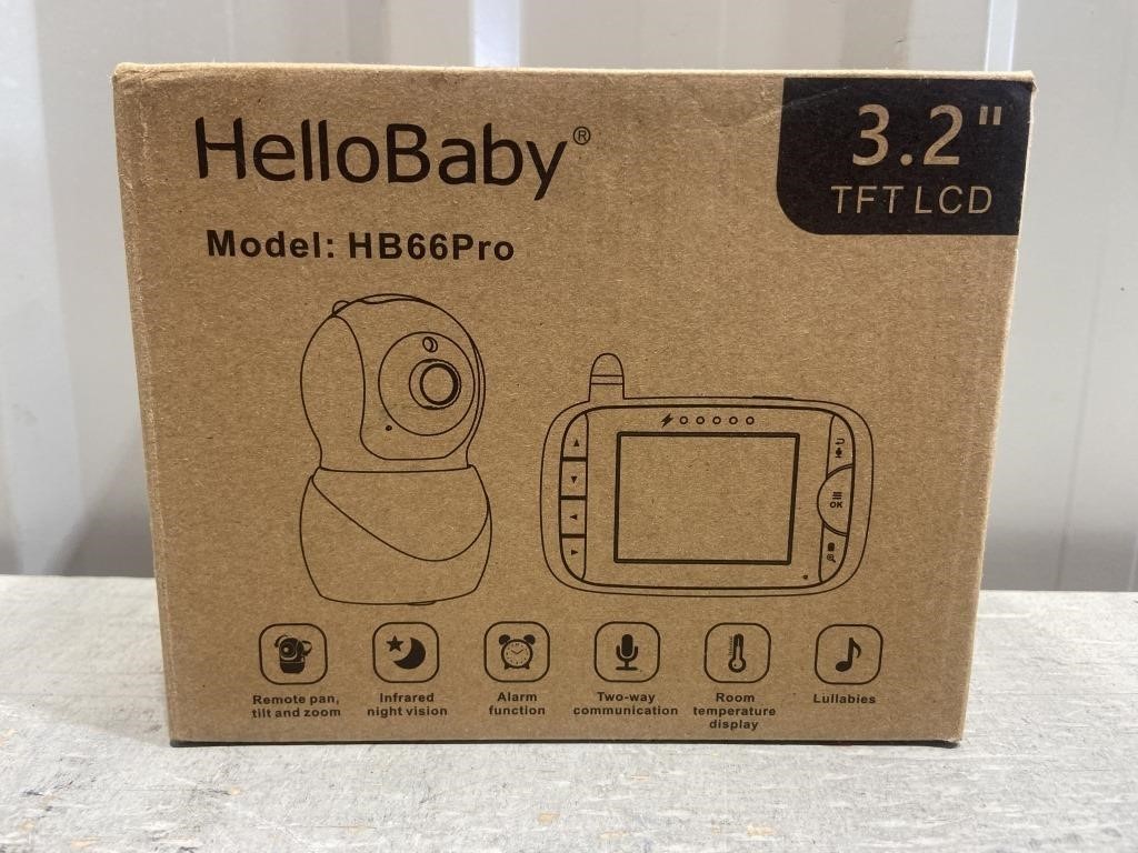 Hello Baby 3.2" LCD Baby Monitor