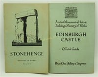 1950's Edinburgh Castle & Stonhenge Guides