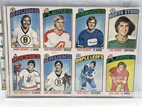 1975 Opeechee hockey card panel