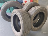 (4) Pre-owned Tires 225/60R17