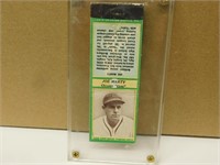 1937 Joe Marty Chicago Cubs D2 Match Cover