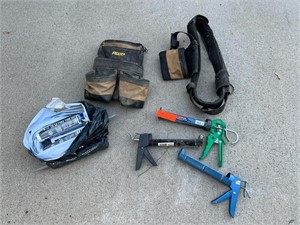 Caulk Guns, Caulk, & Tool Belts