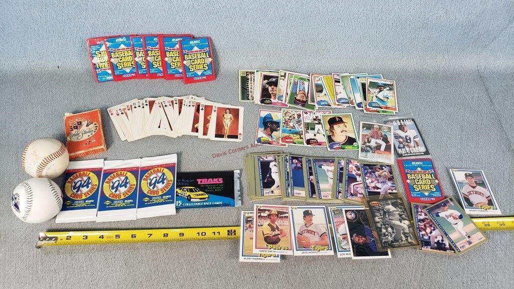 Baseball Cards & Notty Playing Cards