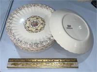 American Limoges Toledo Delight 10" Plates