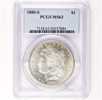 1880-S Morgan Dollar PCGS MS63