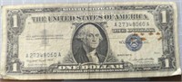 Silver certificate 1957 $1 bank note