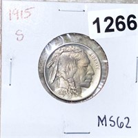 1915-S Buffalo Head Nickel UNCIRCULATED