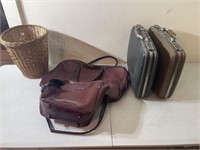 Briefcases, New Vista Luggage, Wicker Trash Can