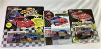 3 different Richard petty diecast cars