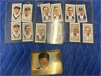 LOT OF REPRODUCTION TOBACCO CARDS AND MORE