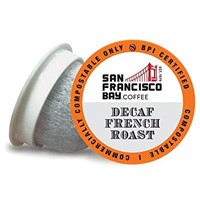 San Francisco Bay Coffee French Roast Decaf, 36 On