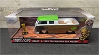 New Marvel Groot & 1963 Volkswagen Die Cast Bus In