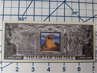 The gift of the Nile novelty Banknote
