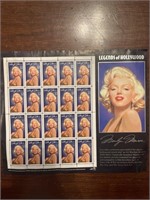20 Marilyn Monroe stamps 32c