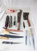Meat Clever & Miscellaneous Knives